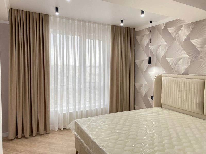 Draperii blackout și perdele pentru dormitor de la Grand Textil – soluție completă, producere și montaj