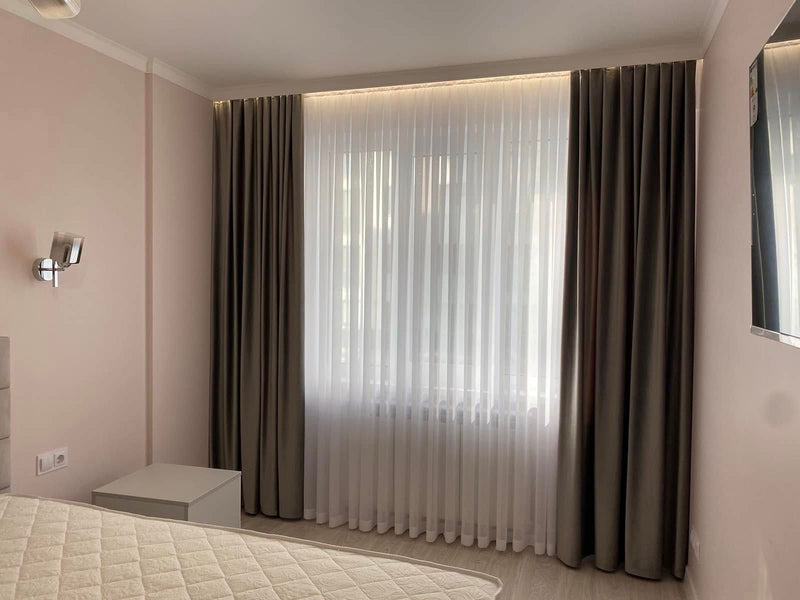 Draperii blackout și perdele pentru dormitor de la Grand Textil – soluție completă, producere și montaj