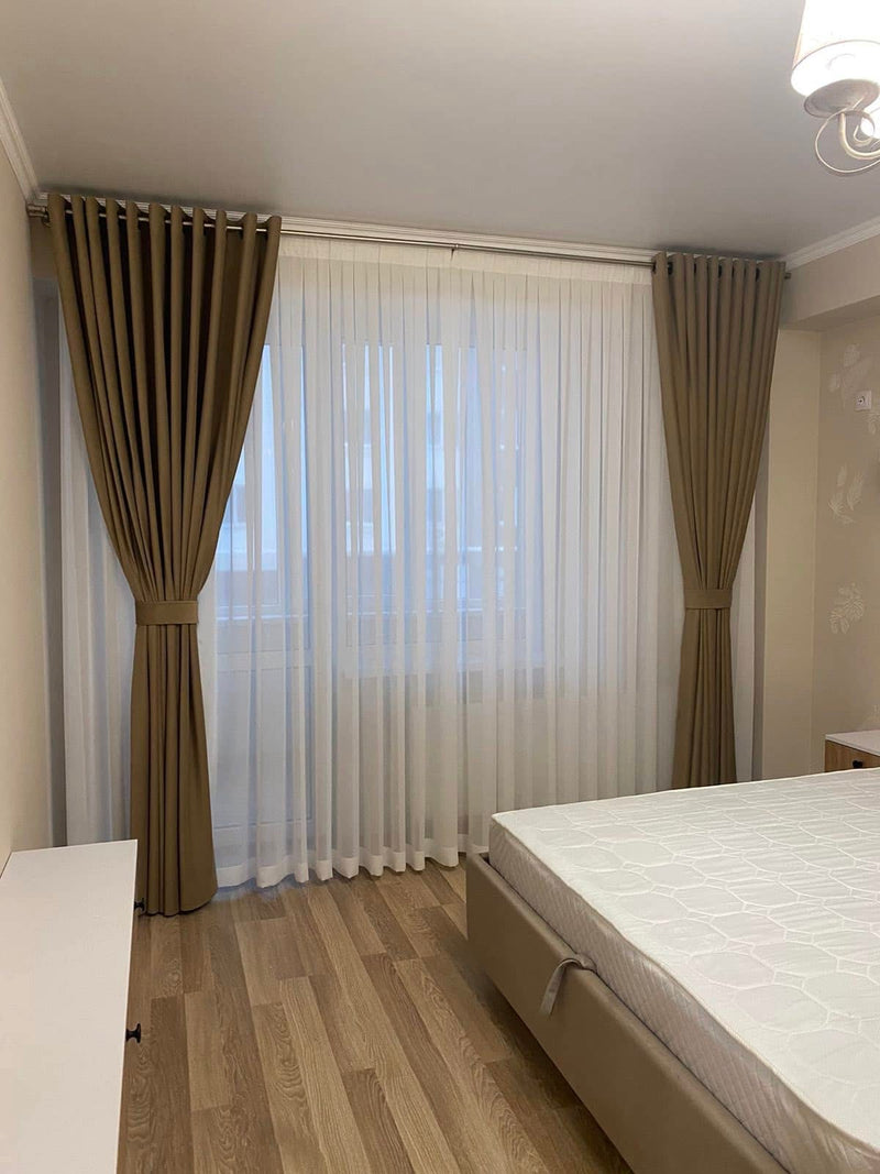 Draperii blackout și perdele pentru dormitor de la Grand Textil – soluție completă, producere și montaj